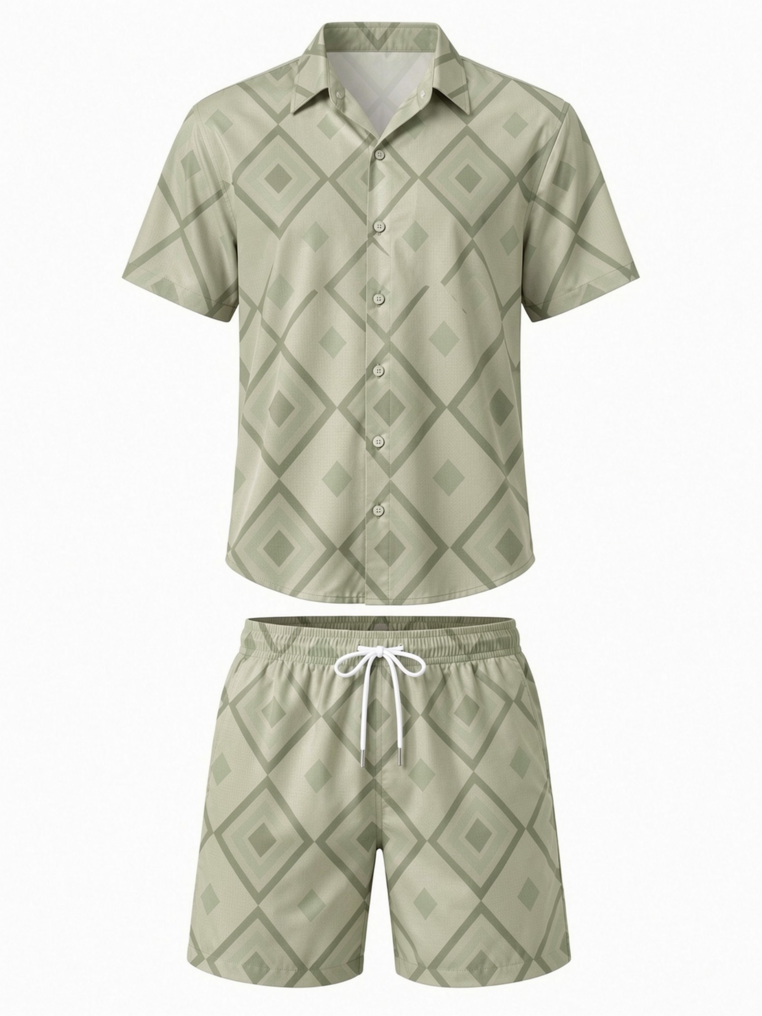 Mens Floral Short Sleeve Shirt - Resort Shirt Floral ulasan dan harga