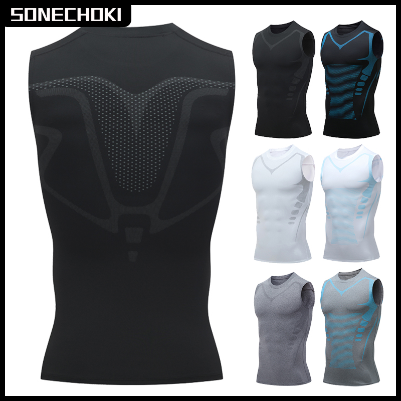 Compression Tank Top Men Gym S - Tank Top Muscle ulasan dan harga