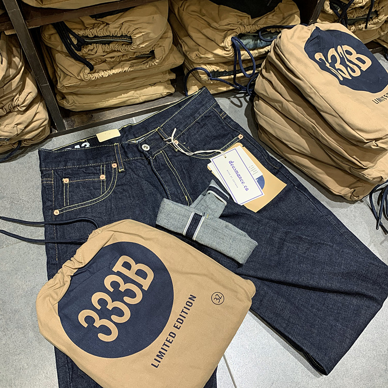 15oz Japanese Raw Blue Selvedg - Levis Jeans 501 ulasan dan harga