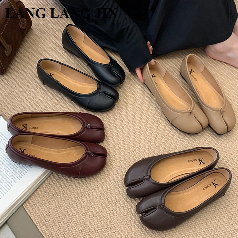 Spring Split Toe Women Ballet  - Espadrille Slip On ulasan dan harga