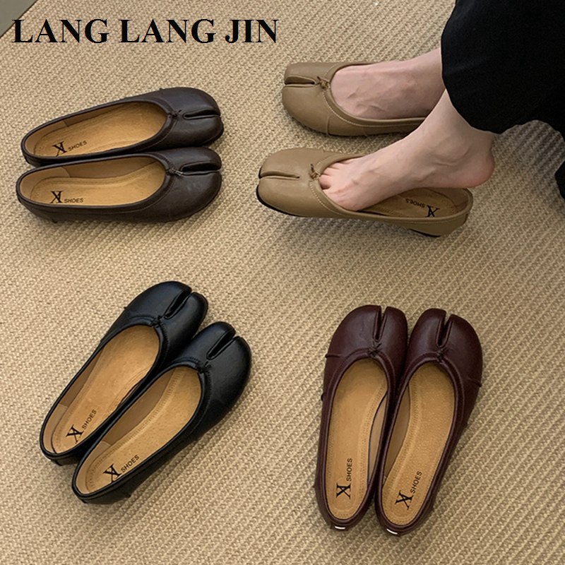 Spring Split Toe Women Ballet  - Espadrille Slip On ulasan dan harga