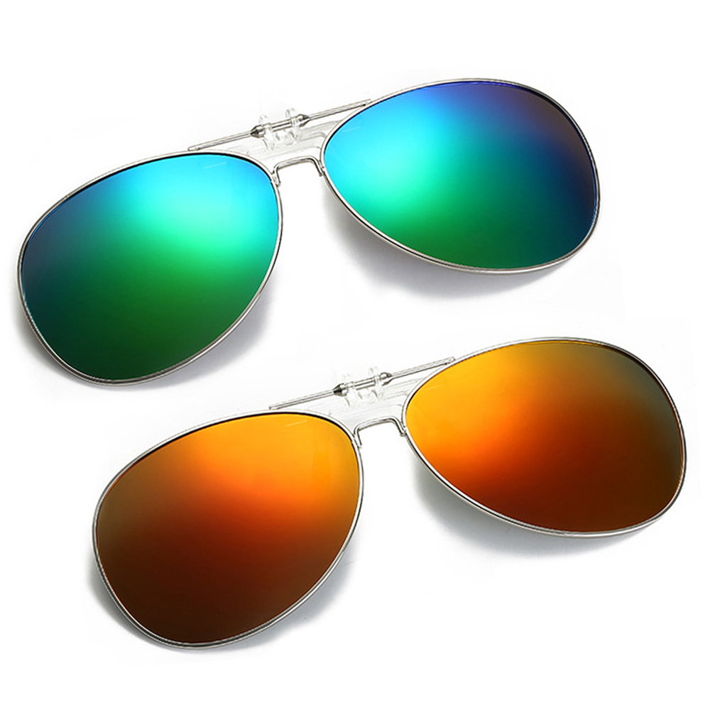 Oversized Pilot Clip on Sungla - Sunglasses Aviator Polarized ulasan dan harga