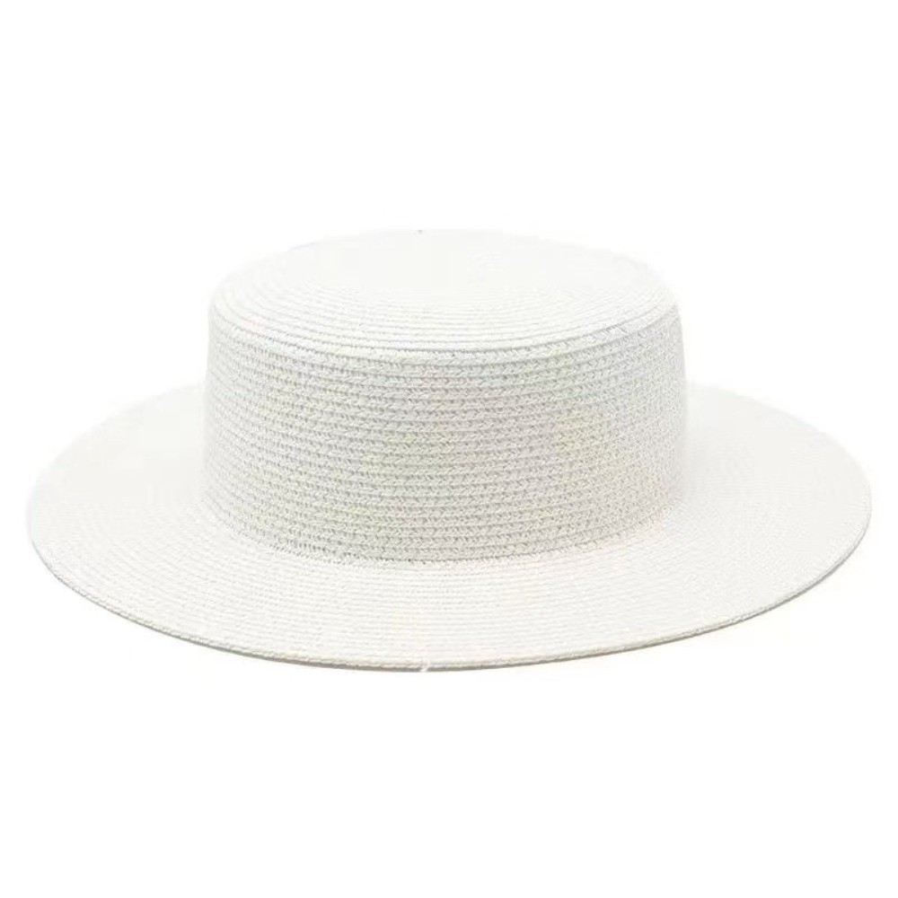 Fashionable Wide Brim Straw Ha - Bucket Hat Straw ulasan dan harga