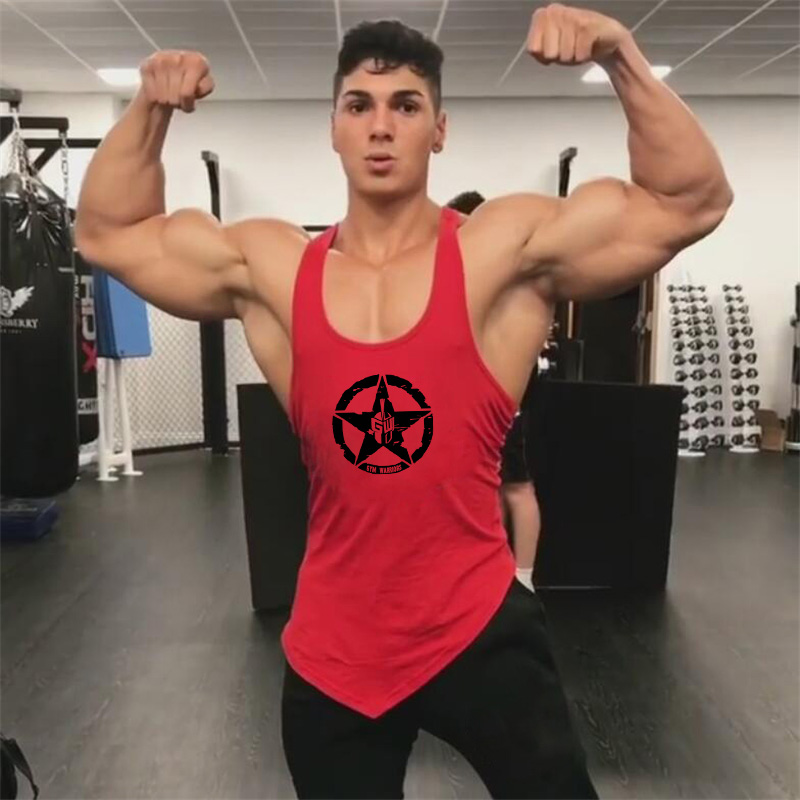 Gym Bodybuilding Muscle Shirts - Tank Top Muscle ulasan dan harga